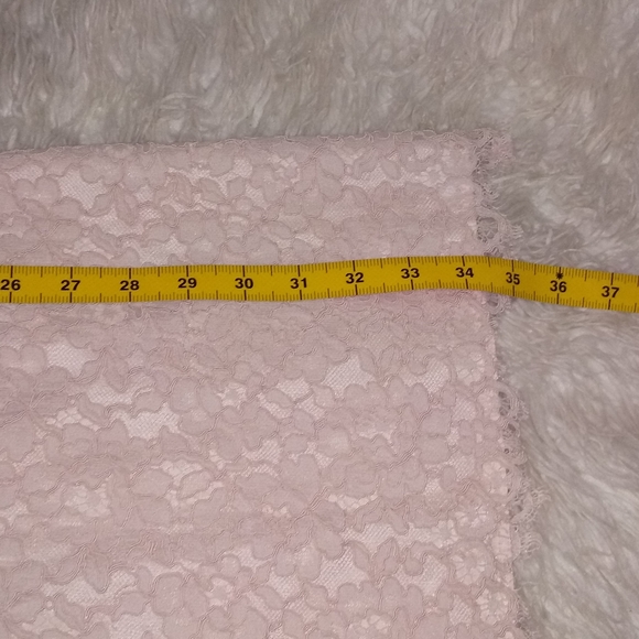 Shoshanna Valeria Lace Scalloped Eyelash Dress Size 2 - Picture 13 of 16